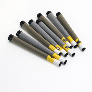 Straight or Conic Ceramic Tip Sticks Cigarette Paper 84mm Pre-Made Rolled Cones Glass Filter Tip <b>Smoking</b> Rolling Paper Tube - Product Image 5