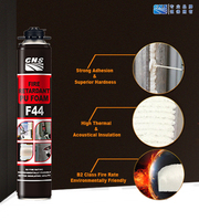 Mousse de polyuréthane blanche ignifuge pour la construction, le transport, l'isolation thermique, adhésif durci haute résistance