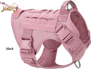 Rompi <span class=keywords><strong>Harness</strong></span> anjing tugas berat, rompi anjing taktis dapat disesuaikan dengan pegangan tanpa tarikan untuk anjing besar - Product Image 5