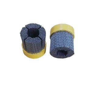 2-Дюймовая сверхпрочная нейлоновая дисковая щетка с точечным абразивом, настраиваемая для промышленной очистки и очистки заусенцев - Product Image 4