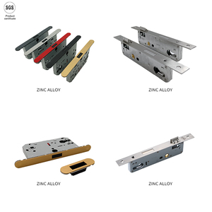 Cao chống trộm Euro tiêu chuẩn Bốn Vòng bu lông an ninh cửa Mortise Khóa cơ thể với chìa khóa chéo - Product Image 6