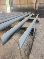 Profilé en acier en T soudé lourd de fabrication chinoise Q355B Q345 S235JR Q355 ST37 Cadre de construction avec service de découpe