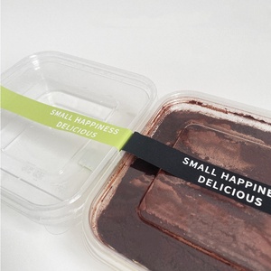 Factory Wholesale Disposable <strong>Dessert</strong> Box Baking Packaging <strong>Trays</strong> for Tiramisu Containers - Transparent Boxes - Low MOQ Product - Product Image 3