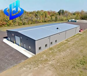 هيكل فولاذي مجلفن لمستودع صناعي مسبق الصنع عالي الجودة - مبنى جاهز من الفولاذ الإنشائي - Product Image 4