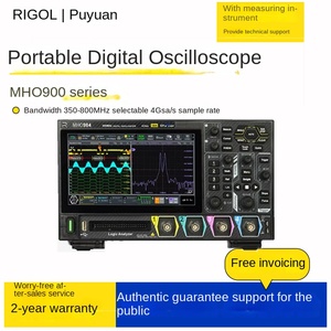 Oscilloscopes numériques portables MHO934/MHO954/MHO984, fréquence d'échantillonnage 4 GSa/s, quatre canaux, fabriqués en Chine - Product Image 5