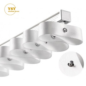 Rieles <span class=keywords><strong>de</strong></span> Aluminio para Cortinas con Pliegues Dobles o Simples, Decorativos para Ventanas, para Sala <span class=keywords><strong>de</strong></span> Estar - Product Image 1