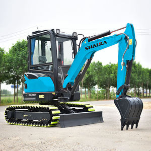 Envío gratuito CE/EPA mini excavadora nueva, mini excavadora compacta de 2.5 toneladas, excavadora de cadenas 360 °   Mini excavadora rotativa - Product Image 4