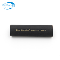 Tube d'isolation en mousse de caoutchouc NBR haute densité MYREAL, ignifuge, pour applications industrielles, extérieures, de construction, mécaniques et CVC