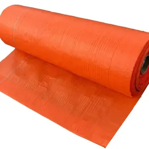 Production of agricultural polypropylene woven weed prevention fabric mat/silt fence fabric roll wrap fabric