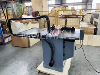 Scie à table circulaire industrielle robuste de 10'' 3HP pour le travail du bois, machine à découper les panneaux de bois