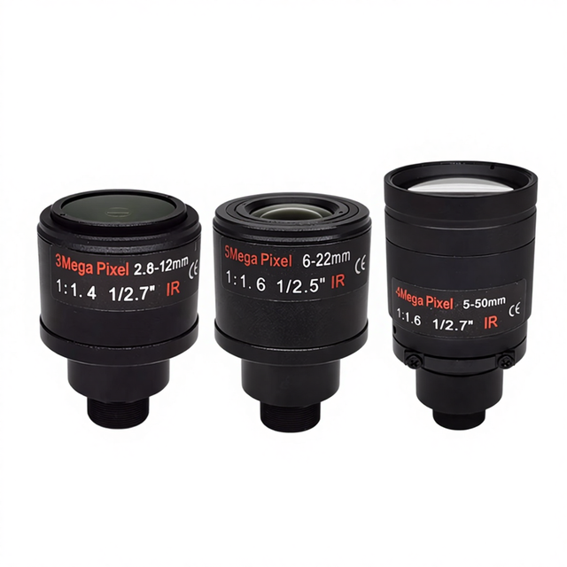 M12 Interface Zoom Lens 2.8-12mm/6-22mm/5-50mm 5MP Manual Zoom Lens