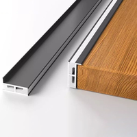 Lampe LED ultra-mince en alliage d'aluminium pour armoire à vin avec capteur, lumière chaude 3000K, intensité réglable, design moderne pour vitrine domestique
