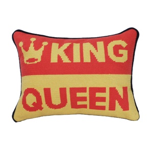 Tùy chỉnh needlepoint gối bìa cho trang trí nội thất hạnh phúc đang được kết hôn với người bạn tốt nhất của bạn Thư đệm - Product Image 4