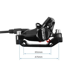 مجموعة كابلات الفرامل الهيدروليكية الأمامية/الخلفية للدراجات الجبلية ودراجات الأطفال ودراجات الطرق والدراجات الترفيهية - مكبس مزدوج من سبائك الألومنيوم 6061 - Product Image 6