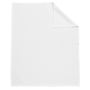 <span class=keywords><strong>Couverture</strong></span> polaire vierge pour sublimation, blanche, tricotée unie, 100 % polyester, pour impression à grande échelle, production en gros - Product Image 4