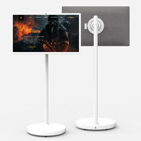 32 İnç LED Akıllı TV Android Sistemli Beyaz Kasa 8GB+128GB 10W Hi-Fi Stereo Hoparlörler Pilli Tekerlekli-Taşınabilir Dış Mekan Kullanımı
