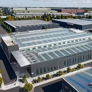 โรงเลี้ยงแกะแพะทันสมัยอาคารแสงเหล็กโครงสร้างสำหรับปศุสัตว์และการจัดเก็บผู้ผลิตจีน - Product Image 1