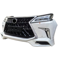 Kit de Carrocería para Parrilla Delantera de Automóviles Parachoques de Automóvil Aplicable para Toyota Lexus LX570 Piezas de Desmontaje de Parachoques.