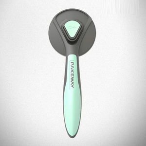 Cepillo ecológico para mascotas, peine de aguja autolimpiante con pasadores de acero inoxidable, Material plástico para perros y gatos - Product Image 6