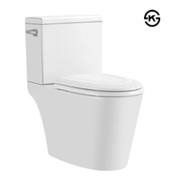 Économie d'eau moderne économiser porcelaine deux pièces siphonique cuvette de toilette placard sanitaire 2 pièces toilettes corée
