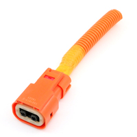 1587819-1 Conector de interruptor eléctrico automotriz para montaje en panel, para aviación, con arnés de cableado, receptor, pantalla, interruptor y subestación