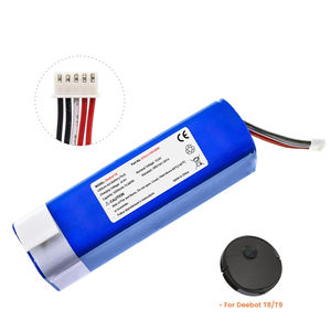 Aspirateur Balayeur S10-LI-144-5200 Batterie Li-ion pour Ecovacs Deebot 950 920 N8 Pro T5 T8 T9 <span class=keywords><strong>T10</strong></span> <span class=keywords><strong>Omni</strong></span> X1 14.4V 5200mAh SWLB - Product Image 3