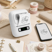 Xprinter BX1 2026, Popular Impresora de Etiquetas de Bolsillo Recargable para Uso con Teléfonos Móviles