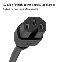 Connecteur d'alimentation femelle IEC C15 en laiton pour cordon d'alimentation pour appareils électriques haute puissance