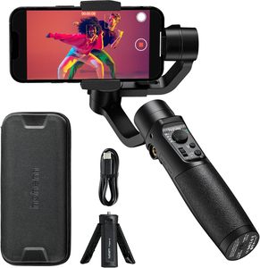 <span class=keywords><strong>Hohem</strong></span> <span class=keywords><strong>iSteady</strong></span> M6 KIT stabilisateur de cardan portable trépied Selfie pour Smartphone avec éclairage vidéo lumière de remplissage magnétique AI - Product Image 1