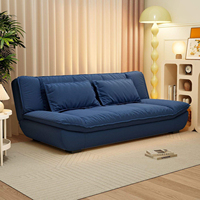 Nouveau canapé-lit en tissu au design moderne, pliable, pour petit salon, simple, nouveau canapé-lit double intégré, canapé-lit à double usage