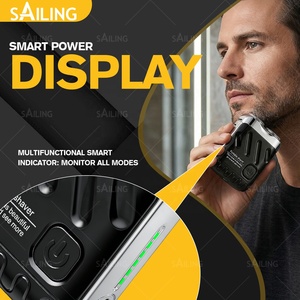 SR9-1003-2 Sailing Mini <span class=keywords><strong>Afeitadora</strong></span> Eléctrica para <span class=keywords><strong>Hombre</strong></span>, Recargable por USB-C, Maquinilla de Afeitar Rotatoria Portátil de Viaje, Tamaño de Bolsillo, Doble Acero Inoxidable - Product Image 2