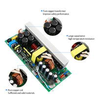 Alimentation à découpage réglable 2000W 0-15V 24V 36V 48V 60V 80V 110V 220V 300V 400V AC/DC 110/220/380V AC Affichage numérique SMPS