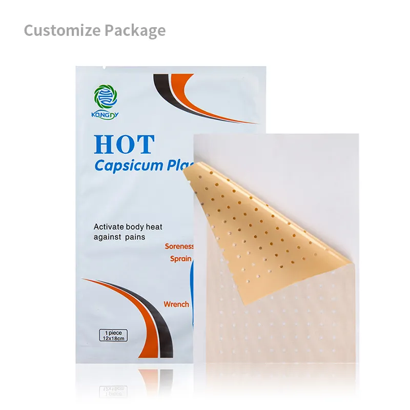 China herbs neck pain relief patch porous capsicum pepper plaster