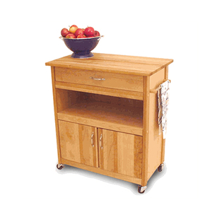 Tavolo da cucina in legno massello di betulla con <span class=keywords><strong>ruote</strong></span> - Product Image 5