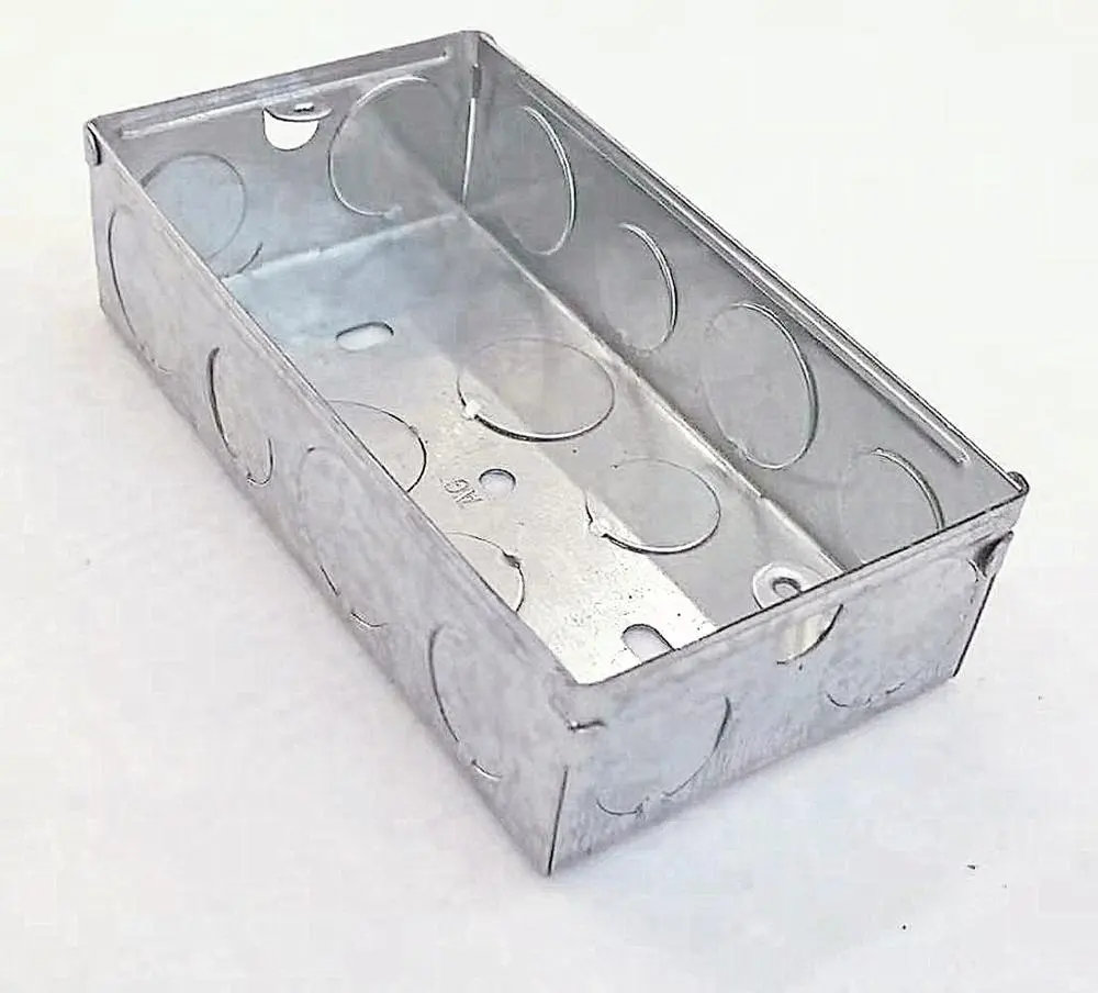 Box Gang Electrical Galvanized Metal Full Size 3X3 3X6 1+1 1+1+1 + + Switch Box IP65