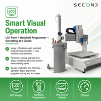 Machine de distribution de colle de bureau intelligente à 3 axes de haute précision (0,025 mm) avec réservoir de 2600 ml pour une production économique