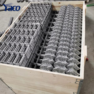 Galfan חוט ZnAl חוט מגולוון מרותך 1x0.5x0.5m <span class=keywords><strong>gabion</strong></span> חוט רשת תיבת אבן סל קירות תומכים רוק כלובי גינון - Product Image 5