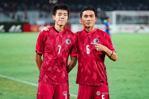 Camiseta de Fútbol Retro Roja de la Temporada 20-22, Versión para Fanáticos de Hong Kong, Manga Corta, Cuello en V, Números del Equipo, <span class=keywords><strong>An</strong></span> Yongjia - Product Image 2