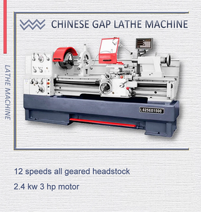 เครื่องกลึง Torno แนวนอนความแม่นยำสูงสำหรับงานหนักเครื่องยนต์โลหะสากลอุปกรณ์เปลี่ยนอุตสาหกรรม - Product Image 4