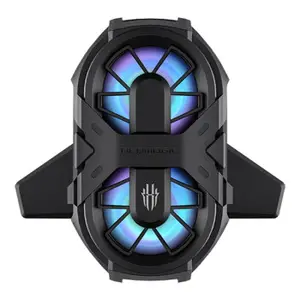 Orijinal nubia kırmızı sihirli 6 Pro cep telefonu soğutma fanı çift çekirdekli RGB oyun RedMagic 6 Fan soğutucu için akıllı telefon android iOS