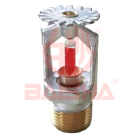 Fabricant de systèmes de gicleurs d'incendie personnalisés en laiton prix de gicleurs d'incendie à ampoule de verre 68 degrés 5mm