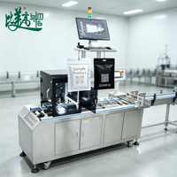 Machine de marquage laser UV volante, machine de marquage laser automatique pour le marquage de pochettes ultra-minces, référence laser UV