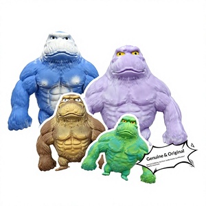 Nuovo Gadget Antistress Creativo: Giocattolo da Spremere in Gomma a Forma di Gorilla Gigante Sand King, di Tendenza Online, Vendita all'Ingrosso, Confezionato Singolarmente - Product Image 1