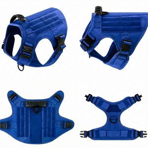 Harnais tactique robuste pour chien OEM ODM, ensemble de harnais pour animaux de compagnie avec laisse élastique pour le travail en extérieur, chiens de grande taille - Product Image 6