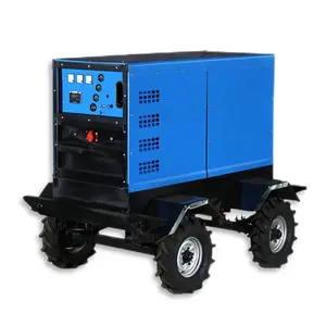 Ronsun welding portable silent diesel generator set 400A diesel welder generator for sale