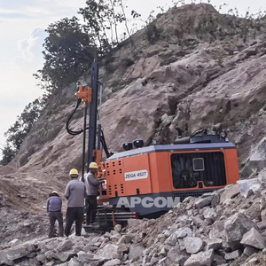 <strong>Mining</strong> Drilling <strong>Rig</strong> with Air Compressor ZEGA 452T Drilling Hole 90mm 138 mm DTH Hammer 4 Inch Blasting Mine Drilling <strong>Rig</strong> Vialvv - Product Image 3