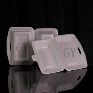 Boîte alimentaire Récipients à emporter en mousse Récipients à déjeuner en mousse Boîtes en mousse Boîtes en mousse à usage unique Récipient à repas Récipients à déjeuner en mousse - Product Image 1