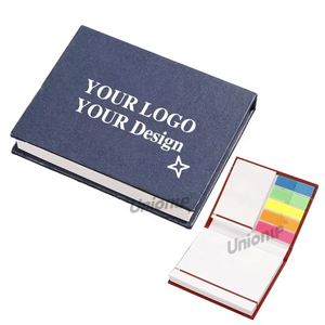 Paper Stickers Hardcover Rectangular Stick <b>Note</b> Set Box Memo Pad Promotion <b>Sticky</b> <b>Notes</b> With Custom Logo - Product Image 2