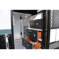 Caravane tout-terrain pour camping-Car et Bus, en plastique, pliable, Mobile, Bus à domicile