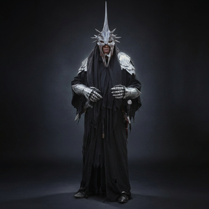 Ensemble d'armure complète Chevalier Noir, Costume de guerrier gothique noir, Armure médiévale, Tenue de chevalier pour cosplay, Armure fantastique, Halloween C - Product Image 1